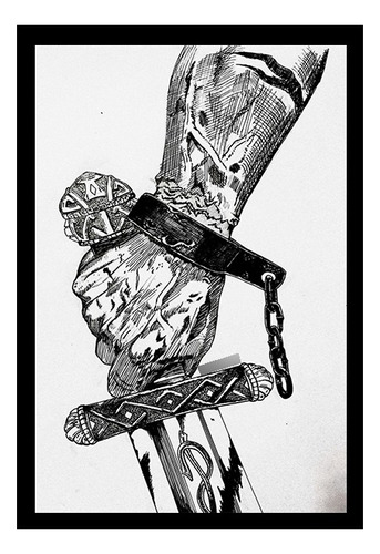 Cuadros De Vinland Saga Grabados En Madera