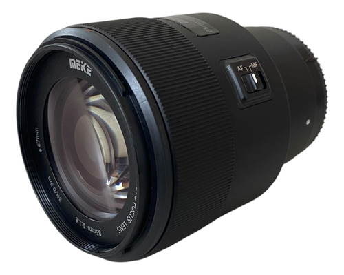 Lente Meike 85mm F1.8 Foco Automático Af Sony E-mount C/ Nfe