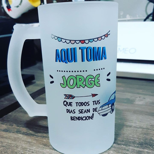 Imagen 2 de 2 de Jarros Cerveceros Personalizados, Regalos, Oferta!!