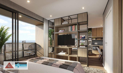 Imagem 1 de 30 de Apartamento Com 1 Dormitório À Venda, 25 M² Por R$ 319.620,32 - Anália Franco - São Paulo/sp - Ap6706