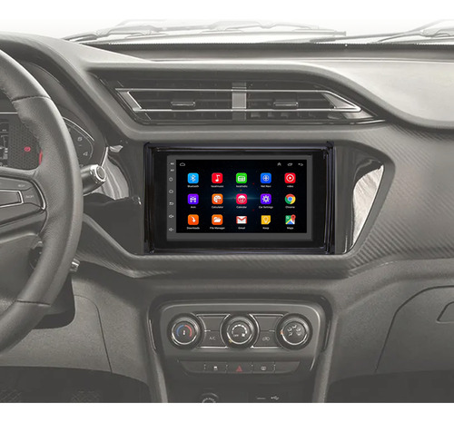 Kit Multimidia Android 7pol Chery Tiggo 2 19-22 Gps Wifi Tv