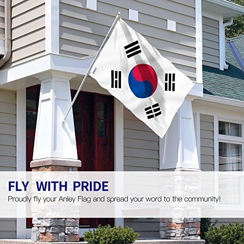 Bandera De Corea Del Sur - Resistente Y Colorida