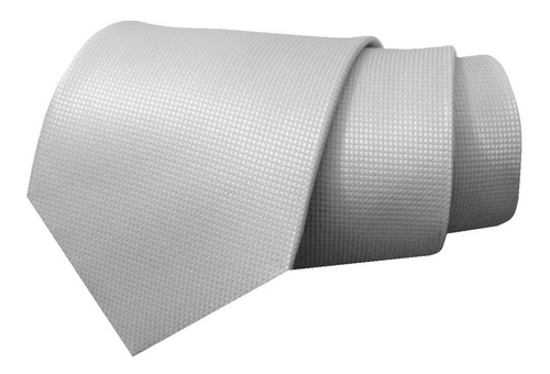 Corbata Color Gris Plata Para Caballero Sp0022 | Meses sin intereses