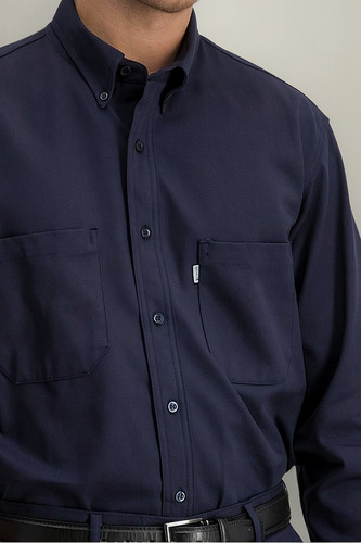 Camisa Gabardina 100% Algodon