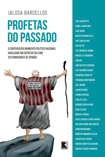 Profetas do passado, de Barcellos, Jalusa. Editora Record Ltda., capa mole em português, 2016