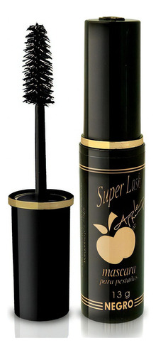 Máscara De Pestañas Super Lash By Apple Color Negro