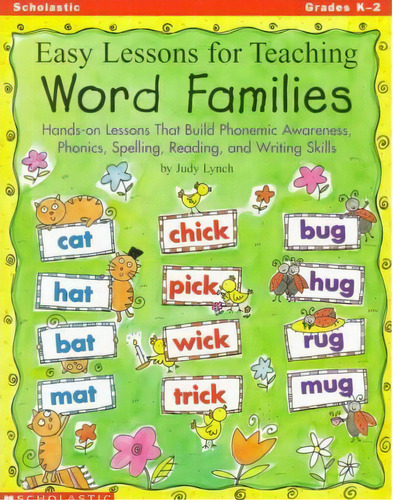 Easy Lessons For Teaching Word Families, De S Fiction. Editorial Scholastic Teaching Resources, Tapa Blanda En Inglés