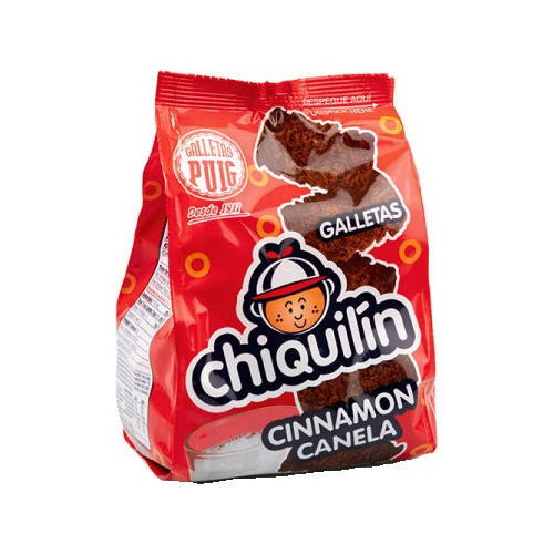 Paquete Galletas Canela Chiquilin 200gr 0302 1.64 Ml.