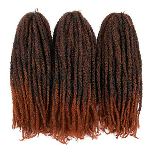 Trenzas De Pelo De Ganchillo Afro Kinky Twist, Pelo Trenzado