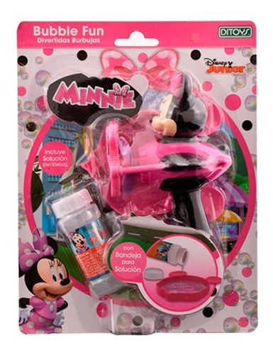 Minnie Bubble Gun B/o 2190 E.full