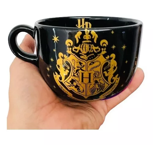 Grupo Erik Juego de tazas de café Harry Potter - 4 tazas originales de  porcelana con soporte - Taza Harry Potter 300 ml cada una