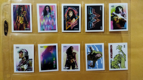 Colección Completa De Stickers Wonder Woman Doritos Dc (Usado)