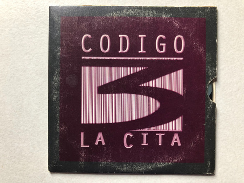 Cd Single - Codigo 3 La Cita. Vallenato