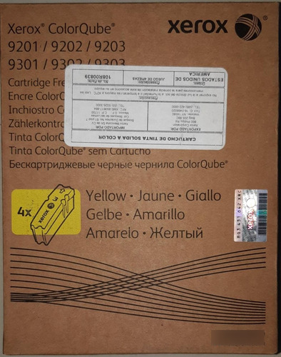 Tinta Solida Original Xerox Amarillo 108r00839 Colorqube 