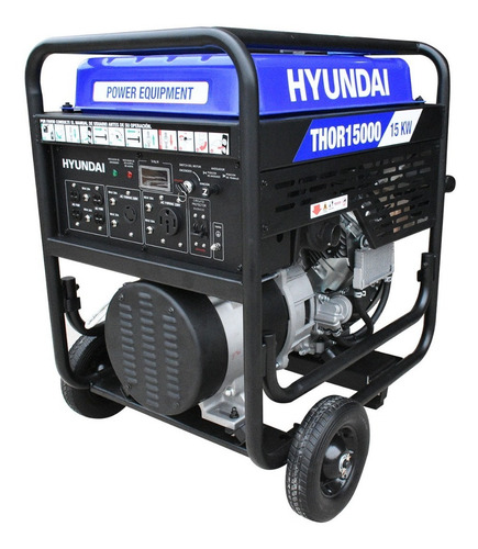 Generador Hyundai C/motor 26 Hp 15kw 110v/220v - Thor15000