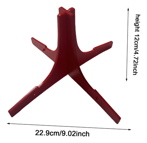 Soporte De Trompetas Portátil Soporte De Trípode Rojo
