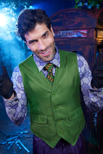 Mainfini Traje De Disfraz De Halloween Para Hombre Camisa De