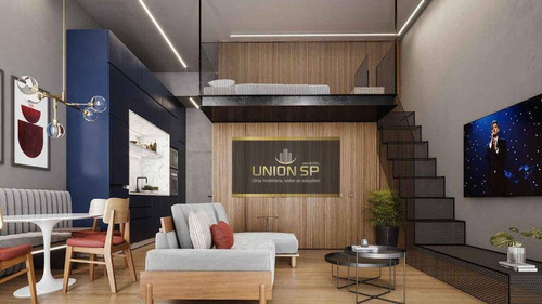 Imagem 2 de 10 de Studio Com 1 Dormitório À Venda, 27 M² Por R$ 511.000,00 - Moema - São Paulo/sp - St1956