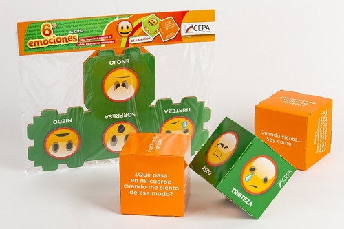 Imagen 2 de 3 de 6 Emociones Al Cubo