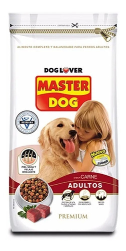 Alimento Master Dog Para Perro Adulto Carne 18kg