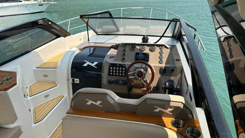 Lancha Nx 340 Com 2x Mercruiser 4.5l 250hp B3 2021 Completa