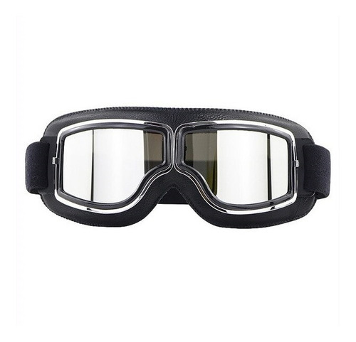 Óculos Moto Capacete Aberto Aviador Café Racer Espelhado