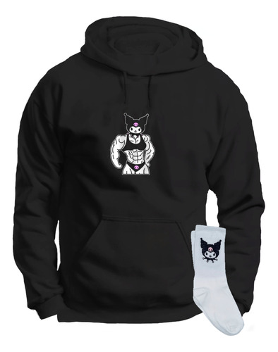 Anime Sudadera Y Par Calcetas Dibujos Animados Musculoso