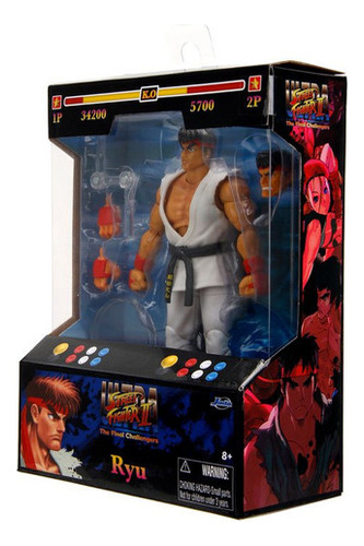 Ryu Street Fighter 2 Figura Articulada Jada
