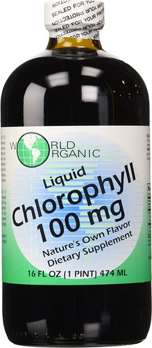 Clorofila 100 Mg World Organics - Ml A - mL a $401