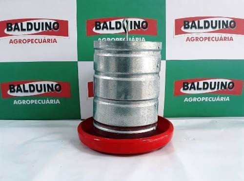 Comedouros Tubular Galvanizado. Galinha Frangos 5kg