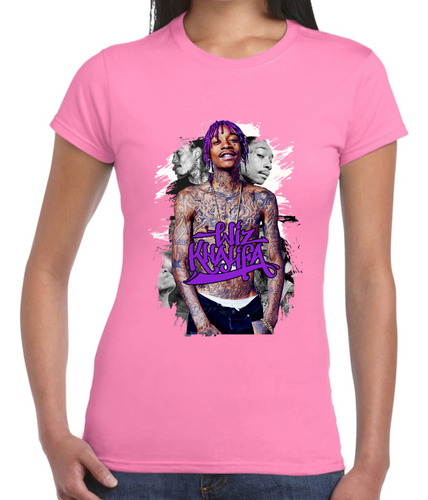 Playera Mujer Wiz Khalifa Algodón Premium #1011