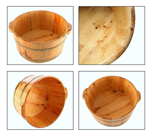 Bañera Para Pies, Barril De Madera Para Baño De Pies Para