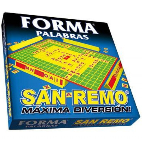 Forma Palabras San Remo Caja