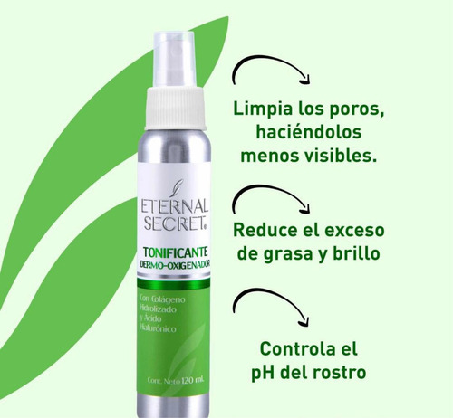 Tonificante Dermooxigenador Con Hialuronico Eternal Secret