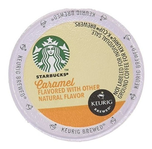 Paquetes De Starbucks Acaramelada K-cup, De 32 De Recuento.