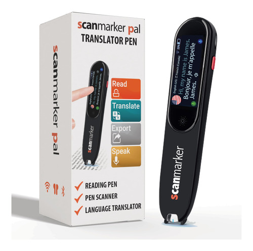 Pluma Traductora Scanmarker Pal Para Estudiantes De Idiomas
