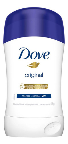 Desodorante Antitranspirante Stick Dove Original 45g