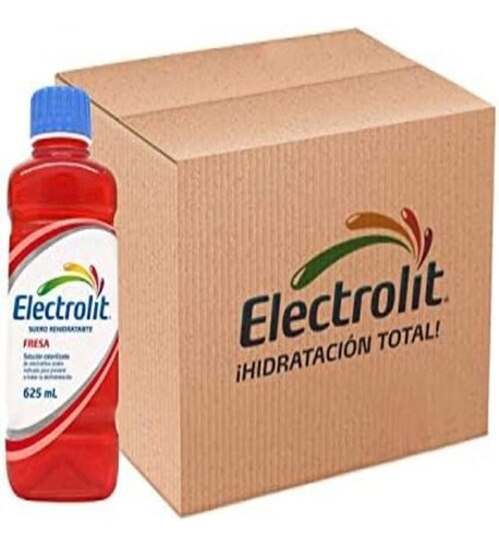 Electrolit Rehidratante Sabor Jamaica 625ml (12 Pack)