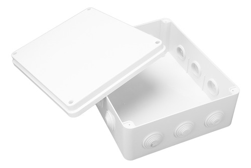 Estuche De Conexión Impermeable, Eléctrico, Ip65, Abs, Robus