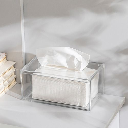 Modern Tissue Cover Acrylic Holder