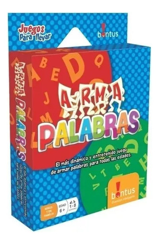 Juego De Mesa Cartas Arma Palabras Bontus 