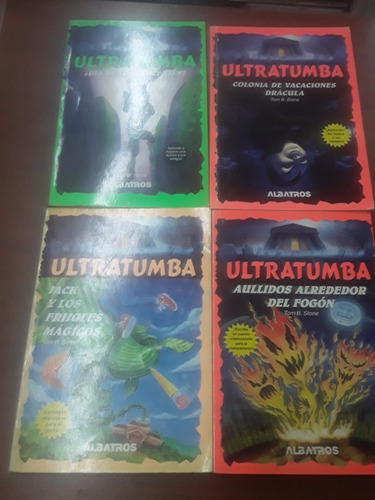 Tom Stone - Ultratumba Lote X 5 Libros - Drácula Aullidos (Usado)