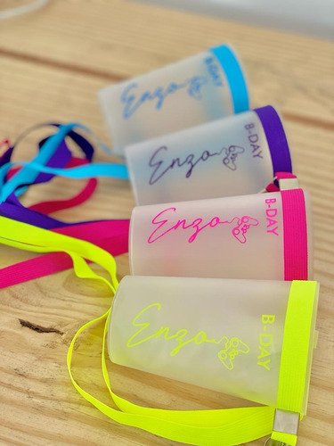 Copo Personalizado Eco C/ Cordinha Festa 500ml Kit Com 25un