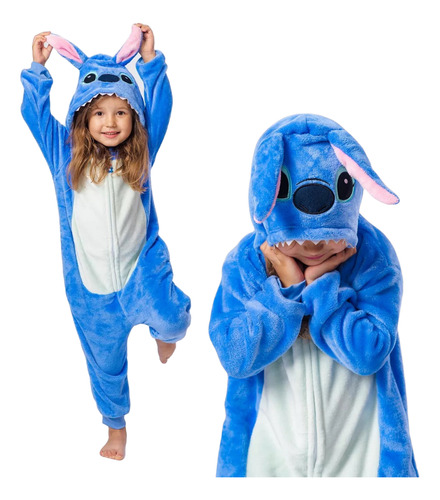 Pijama Longo Infantil Menino Menina Peluciado Dentro E Fora