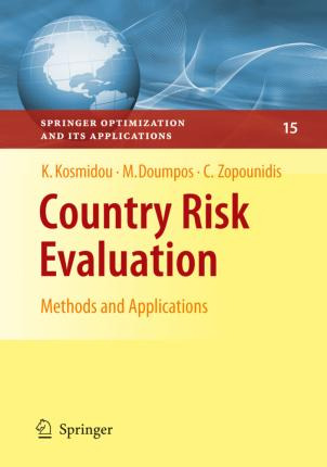 Libro Country Risk Evaluation - Kyriaki Kosmidou