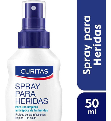 Spray  Para Heridas X50ml Curitas