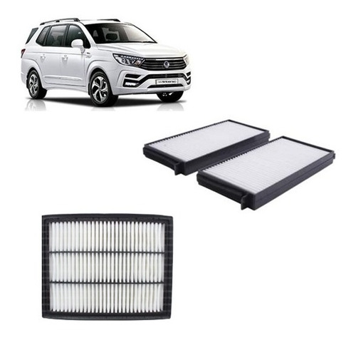 Filtros Aire/polen Para Ssangyong Stavic 2.0 2013-2015 Disel