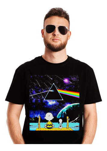 Polera Pink Floyd Charlie Brown Rock Abominatron