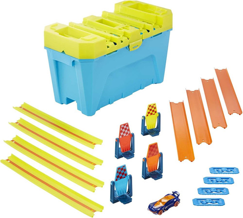Hot Wheels Constructor De Pistas Gravity Speed Box...