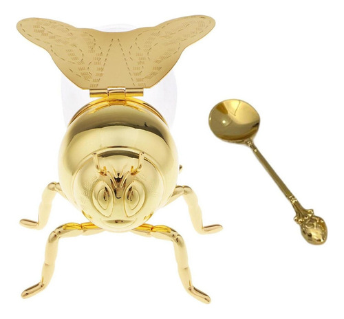 Bee Honeypot, Novedad En Forma De Abeja Con Cuchara